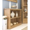 Mobel Oak Furniture Low Bookcase COR01B